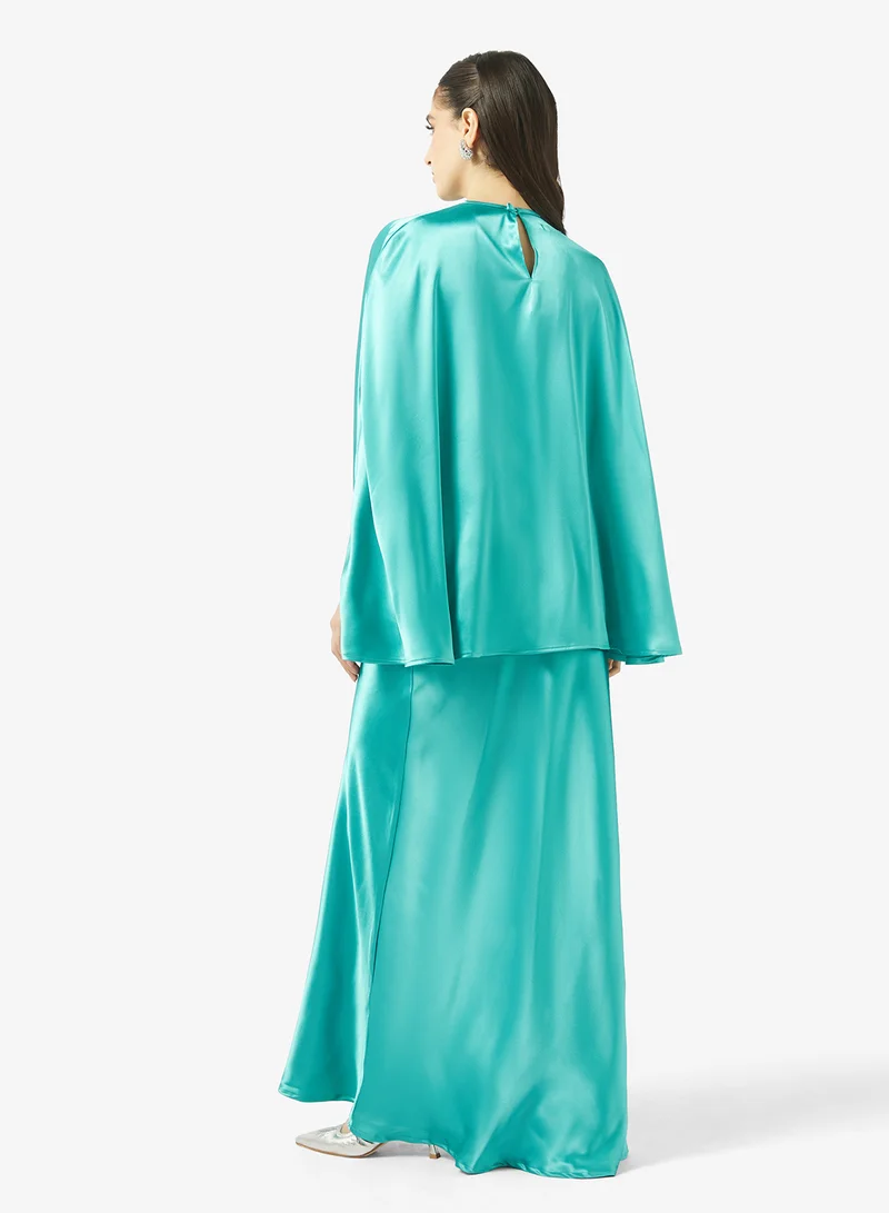 Golden Apple  Crew Neck Belted 2PCS Set for Women | Best Price UAE